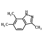 CAS 登录号：33101-40-5， 3,6,7-三甲基-1H-吲唑