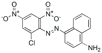 CAS 登录号:3321-49-1, 4-(2-氯-4,6-二硝基苯基)偶氮萘-1-胺