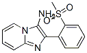 CAS 登录号：3323-20-4， 2-(2-甲基磺酰基苯基)咪唑并[3,2-a]吡啶-3-胺