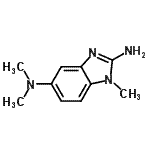 CAS 登录号：33235-37-9， N<sup>5</sup>,N<sup>5</sup>,1-三甲基-1H-苯并咪唑-2,5-二胺