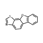 CAS 登录号：33273-73-3， [1]苯并呋喃并[3,2-g][1,3]苯并噻唑