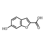 CAS 登录号：334022-87-6， 6-羟基-1-苯并呋喃-2-羧酸