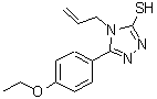 CAS 登录号：334497-08-4， 4-烯丙基-5-(4-乙氧基苯基)-4H-1,2,4-三唑-3-硫醇