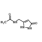 CAS 登录号：33468-78-9， N-[(5-氧代-2,5-二氢-1H-吡唑-3-基)甲基]乙酰胺
