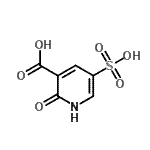 CAS 登录号：334708-05-3， 2-氧代-5-磺基-1,2-二氢-3-吡啶羧酸