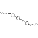 CAS 登录号：334826-61-8， 1-(反式-4-戊基环己基)-4-[(4-丙氧基苯基)乙炔基]苯