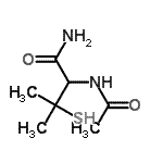 CAS 登录号：334947-44-3， N<sup>2</sup>-乙酰基-3-硫基缬氨酰胺