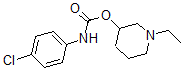 CAS 登录号:33531-54-3, (1-乙基哌啶-3-基)N-(4-氯苯基)氨基甲酸酯