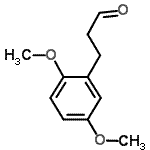 CAS 登录号：33538-88-4， 3-(2,5-二甲氧基苯基)丙醛
