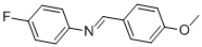 CAS 登录号：3381-48-4， N-(4-甲氧基苄亚基)-4-氟苯胺