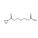 CAS 登录号：34131-41-4， 7-环丙基-7-氧代庚酸