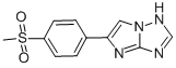 CAS 登录号：3415-19-8， 5-(4-甲基磺酰基苯基)-1H-咪唑并[2,1-e][1,2,4]三唑