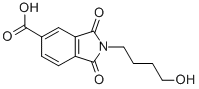 CAS 登录号:351334-92-4, 2-(4-羟基丁基)-1,3-二氧代异吲哚-5-羧酸