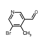 CAS 登录号：351457-86-8， 5-溴-4-甲基烟醛
