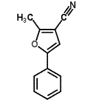 CAS 登录号：382167-57-9， 2-甲基-5-苯基-3-糠腈