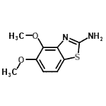 CAS 登录号：383865-51-8， 4,5-二甲氧基-1,3-苯并噻唑-2-胺