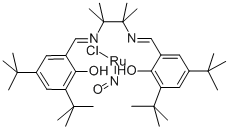 CAS 登录号：386761-71-3， 氯亚硝基[N,N'-二(3,5-二-叔丁基亚水杨基)-1,1,2,2-四甲基乙二胺基]钌(IV)