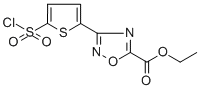 CAS 登录号：388088-70-8， 3-[5-(氯磺酰基)-2-噻吩基]-1,2,4-恶二唑-5-羧酸乙酯