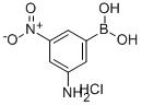 CAS 登录号：389621-79-8， (3-氨基-5-硝基苯基)硼酸盐酸盐