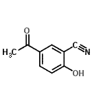 CAS 登录号：39055-82-8， 5-乙酰基-2-羟基苯甲腈