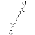 CAS 登录号:39072-70-3, 1,1'-(1,6-己烷二基)二(3-苄基脲)