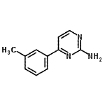 CAS 登录号：392326-79-3， 4-(3-甲基苯基)-2-嘧啶胺