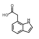 CAS 登录号：39689-63-9， 1H-吲哚-7-基乙酸