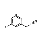 CAS 登录号：39891-06-0， (5-氟-3-吡啶基)乙腈
