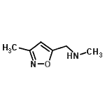 CAS 登录号：401647-22-1， N-甲基-1-(3-甲基-1,2-恶唑-5-基)甲胺