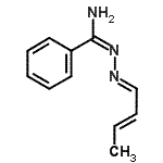 CAS 登录号：401820-37-9， N'-[[(E)-丁-2-烯亚基]氨基]苯甲脒