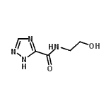 CAS 登录号：401827-17-6， N-(2-羟基乙基)-1H-1,2,4-三唑-5-甲酰胺