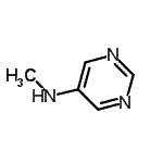 CAS 登录号：40492-24-8， N-甲基-5-嘧啶胺
