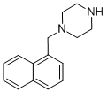 CAS 登录号：40675-81-8， 1-(1-萘基甲基)哌嗪