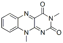 CAS 登录号：4074-59-3， 3,10-二甲基-苯并(g)蝶啶-2,4(3H,10H)-二酮