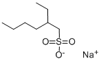 CAS 登录号：40762-43-4， 2-乙基己烷磺酸钠