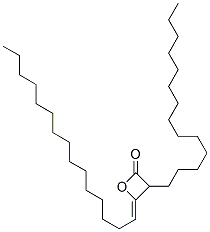 CAS 登录号:42272-70-8, 4-十五烷亚基-3-十四烷基氧杂环丁-2-酮