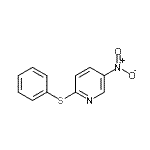 CAS 登录号：4262-10-6， 5-硝基-2-(苯基硫基)吡啶