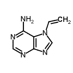 CAS 登录号：426266-26-4， 7-乙烯基-7H-嘌呤-6-胺