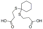 CAS 登录号：4265-55-8， 3-[1-(2-羧基乙基巯基)环己基]巯基丙酸