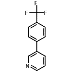 CAS 登录号：426823-25-8， 3-[4-(三氟甲基)苯基]吡啶