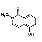 CAS 登录号：42792-98-3， 5-羟基-2-甲基-异喹啉-1-酮