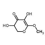 CAS 登录号：432555-76-5， 3,5-二羟基-6-甲氧基-2,3-二氢-4H-吡喃-4-酮