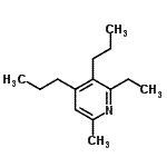CAS 登录号：432556-35-9， 2-乙基-6-甲基-3,4-二丙基吡啶