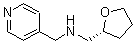 CAS 登录号：436086-99-6， N-[(四氢-2-呋喃基)甲基]-4-吡啶甲胺
