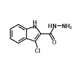 CAS 登录号：441801-15-6， 3-氯-1H-吲哚-2-甲酰肼