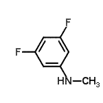 CAS 登录号：470458-51-6， 3,5-二氟-N-甲基苯胺