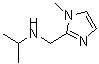 CAS 登录号：474056-47-8， N-[(1-甲基-1H-咪唑-2-基)甲基]-2-丙胺