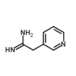 CAS 登录号：474310-74-2， 2-(3-吡啶基)乙脒