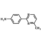 CAS 登录号：474397-16-5， 4-(4-甲基-2-嘧啶基)苯胺