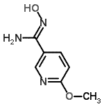 CAS 登录号：478490-01-6， N-羟基-6-甲氧基-3-吡啶甲脒